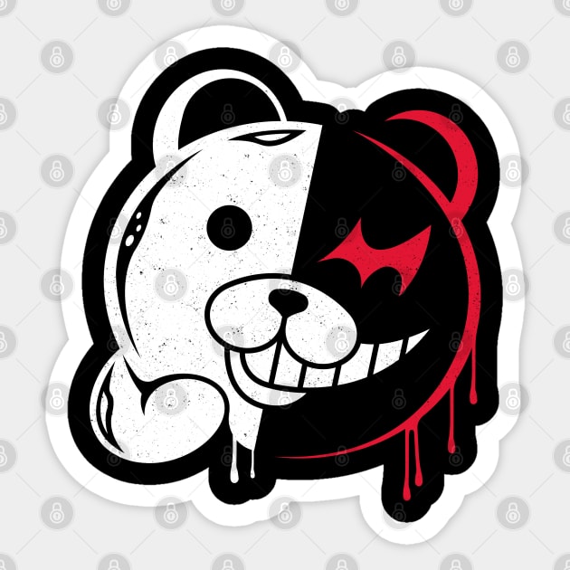 Kuma Despair Sticker by logozaste